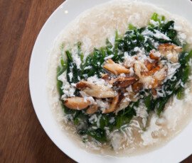 kepiting cah sayur pocay