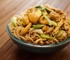 mie ayam saos tiram